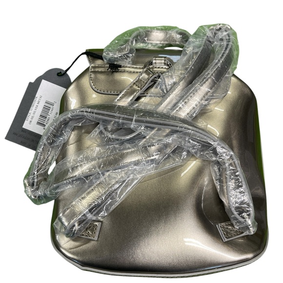 Silver Metallic Backpack - Picture 2 of 14